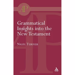 ISBN Grammatical Insights into the New Testament, Anglais, Livre broché, 208 pages