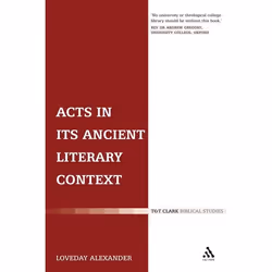 ISBN Acts in its Ancient Literary Context, Anglais, Livre broché, 304 pages