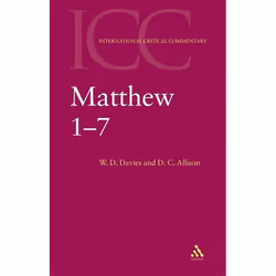 ISBN Matthew 1-7 (Volume 1), Anglais, Livre broché, 780 pages