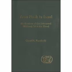 ISBN From Noah to Israel (Realization of the Primaeval Blessing After the Flood), Anglais, Couverture rigide, 168 pages