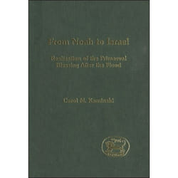 ISBN From Noah to Israel (Realization of the Primaeval Blessing After the Flood) Couverture rigide