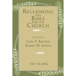 ISBN Reclaiming the Bible for the Church livre Anglais Livre broché 150 pages