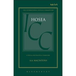ISBN Hosea (ICC) livre Religion Anglais Couverture rigide 704 pages