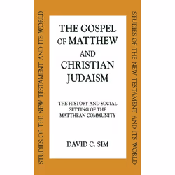 ISBN The Gospel of Matthew and Christian Judaism (The History and Social Setting of the Matthean Community), Anglais, Couvert ...