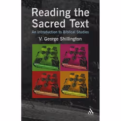 ISBN Reading the Sacred Text (An Introduction in Biblical Studies), Anglais, Livre broché, 336 pages