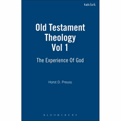 ISBN Old Testament Theology: Vol 1 (The Experience Of God), Anglais, Couverture rigide, 454 pages