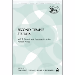 ISBN Second Temple Studies (Vol. 2: Temple and Community in the Persian Period), Religion, Anglais, Livre broché, 313 pages