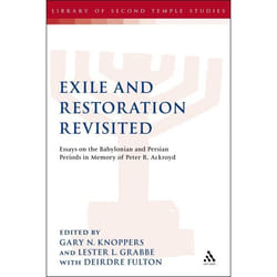 ISBN Exile and Restoration Revisited (Essays on the Babylonian and Persian Periods in Memory of Peter R. Ackroyd) livre Education Anglais Couverture rigide