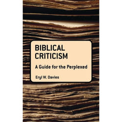 ISBN Biblical Criticism: A Guide for the Perplexed livre Anglais Livre broché 176 pages