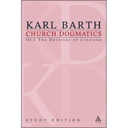 ISBN Church Dogmatics Study Edition 17 (The Doctrine of Creation III.3 Â§ 48-49) livre Anglais Livre broché 320 pages