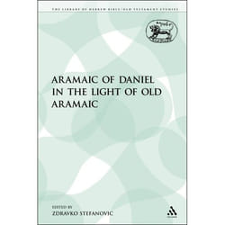 ISBN The Aramaic of Daniel in the Light of Old Aramaic livre Religion Anglais