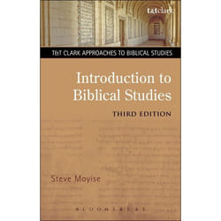 ISBN Introduction to Biblical Studies livre Religion Anglais