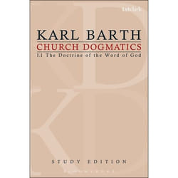 ISBN Church Dogmatics Study Edition 1 (The Doctrine of the Word of God I.1 Â§ 1-7)