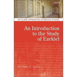 ISBN An Introduction to the Study of Ezekiel livre Religion Anglais