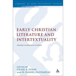 ISBN Early Christian Literature and Intertextuality (Volume 2: Exegetical Studies) livre Education Anglais Couverture rigide