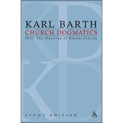 ISBN Church Dogmatics Study Edition 27 (The Doctrine of Reconciliation IV.3.1 Â§ 69) livre Anglais Livre broché 384 pages