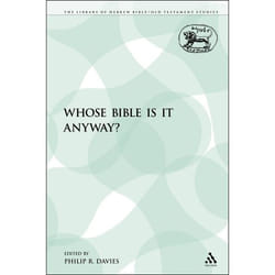 ISBN Whose Bible Is It Anyway? livre Religion Anglais Livre broché 150 pages