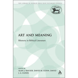 ISBN Art and Meaning (Rhetoric in Biblical Literature) livre Anglais Livre broché 266 pages