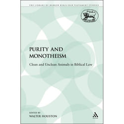 ISBN Purity and Monotheism (Clean and Unclean Animals in Biblical Law) livre Religion Anglais Livre broché 314 pages