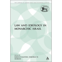 ISBN Law and Ideology in Monarchic Israel livre Religion Anglais