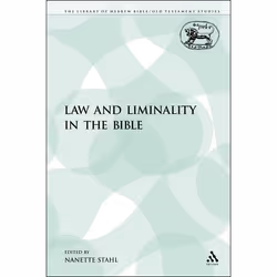 ISBN Law and Liminality in the Bible, Religion, Anglais, Livre broché, 104 pages