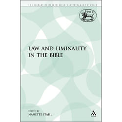 ISBN Law and Liminality in the Bible livre Religion Anglais Livre broché 104 pages