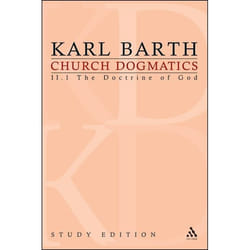 ISBN Church Dogmatics Study Edition 7 (The Doctrine of God II.1 Â§ 25-27) livre Anglais Livre broché 296 pages