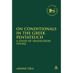 ISBN On Conditionals in the Greek Pentateuch (A Study of Translation Syntax) livre Anglais Couverture rigide 288 pages