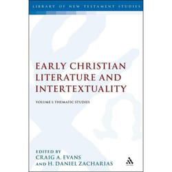 ISBN Early Christian Literature and Intertextuality (Volume 1: Thematic Studies) livre Education Anglais Couverture rigide 320 pages