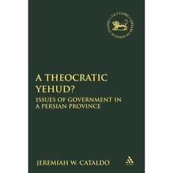 ISBN A Theocratic Yehud? (Issues of Government in a Persian Province), Religion, Anglais, Couverture rigide, 240 pages