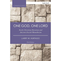 ISBN One God, One Lord (Early Christian Devotion and Ancient Jewish Monotheism)