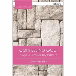 ISBN Confessing God (Essays in Christian Dogmatics II), Anglais, Livre broché, 248 pages