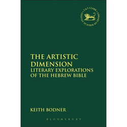 ISBN The Artistic Dimension (Literary Explorations of the Hebrew Bible) livre Religion Anglais