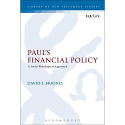 ISBN Paul's Financial Policy (A Socio-Theological Approach)