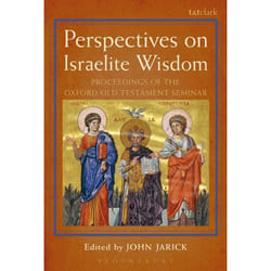 ISBN Perspectives on Israelite Wisdom (Proceedings of the Oxford Old Testament Seminar) livre Religion Anglais Couverture rigide