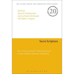 ISBN Sacra Scriptura (How 'Non-Canonical' Texts Functioned in Early Judaism and Early Christianity) livre Religion Anglais
