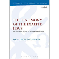 ISBN The Testimony of the Exalted Jesus (The 'Testimony of Jesus' in the Book of Revelation) livre Anglais Couverture rigide 200 pages