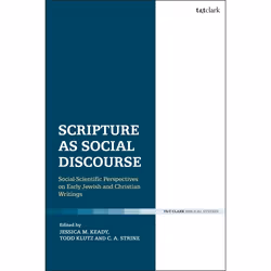 ISBN Scripture as Social Discourse (Social-Scientific Perspectives on Early Jewish and Christian Writings), Anglais, Couvertu ...