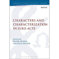 ISBN Characters and Characterization in Luke-Acts livre Education Anglais
