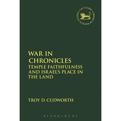 ISBN War in Chronicles (Temple Faithfulness and Israel's Place in the Land) livre Religion Anglais