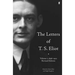 Allen & Unwin Letters of T. S. Eliot 1: 1898-1922 livre Littérature Anglais