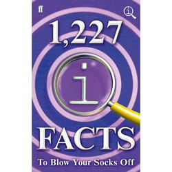 Allen & Unwin 1,227 QI Facts To Blow Your Socks Off livre Anglais Couverture rigide 336 pages