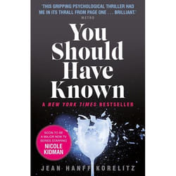 Allen & Unwin You Should Have Known livre thriller Anglais