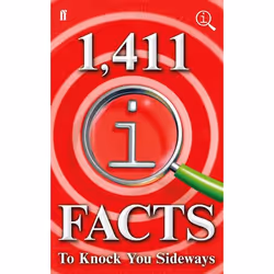 Allen &amp; Unwin 1,411 QI Facts To Knock You Sideways, Anglais, Couverture rigide, 400 pages
