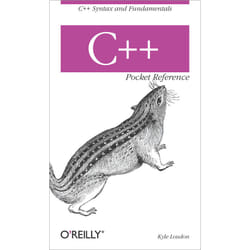 O'Reilly C++ Pocket Reference livre & manuel de logiciels