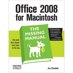 O'Reilly Office 2008 for Macintosh: The Missing Manual livre & manuel de logiciels
