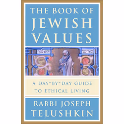 ISBN The Book of Jewish Values, Couverture rigide, 544 pages