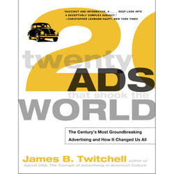 ISBN Twenty Ads That Shook the World livre