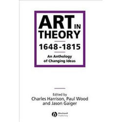 ISBN Art in Theory 1648 - 1815 livre Art & design Anglais