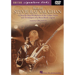 Hal Leonard Best of Stevie Ray Vaughan DVD Anglais